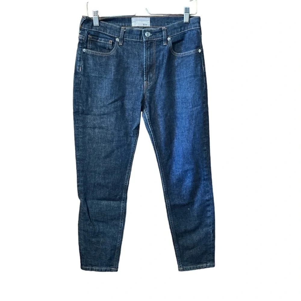 Everlane High Rise Ankle Jeans Blue Size 29